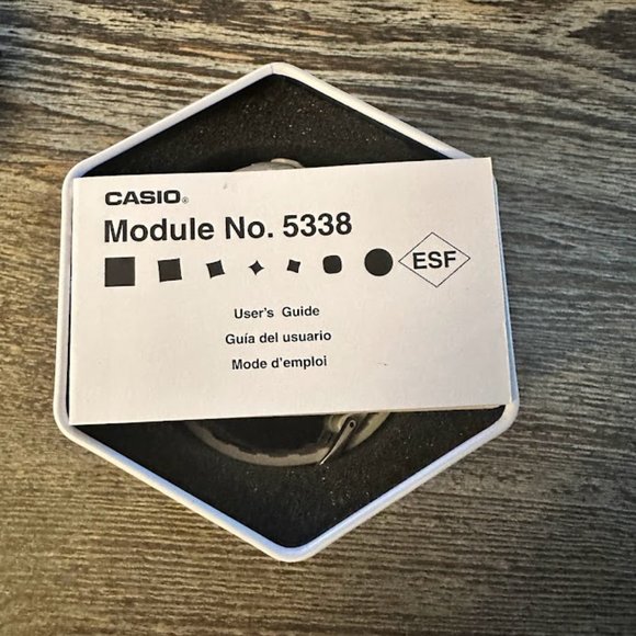 Women's Casio G-Shock White Resin Strap Watch with Rose-Tone Dial - Model 5388 - Picture 2 of 4